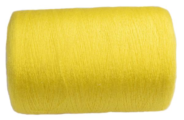 Polyester sewing thread in yellow 1000 m 1093,61 yard 40/2